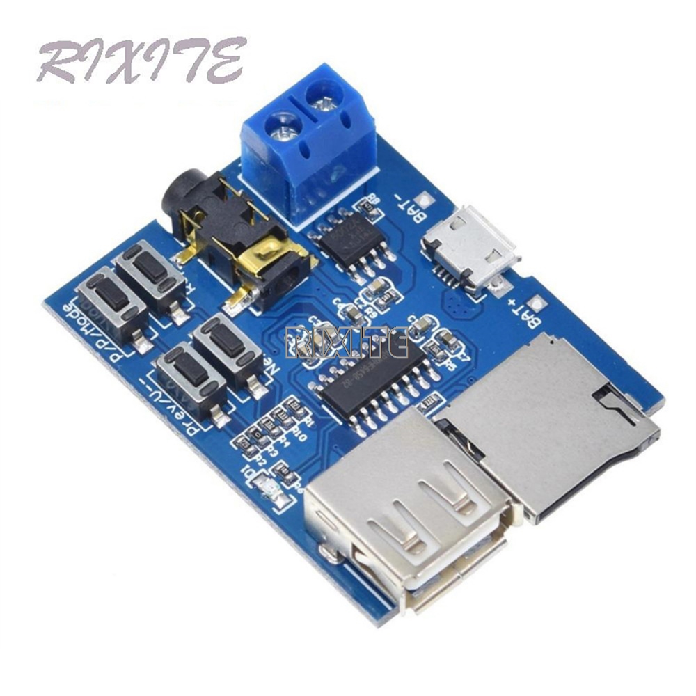 Headphone Amplifier Dac - Kartu TF U Disk MP3 Format