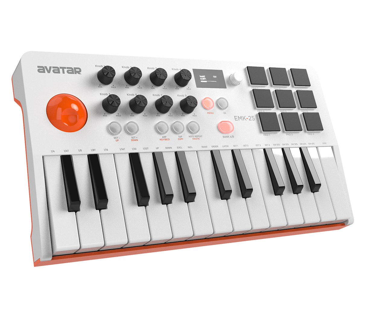 EMK-25 pengontrol Keyboard Mid - Midi Controller Pad ulasan dan harga